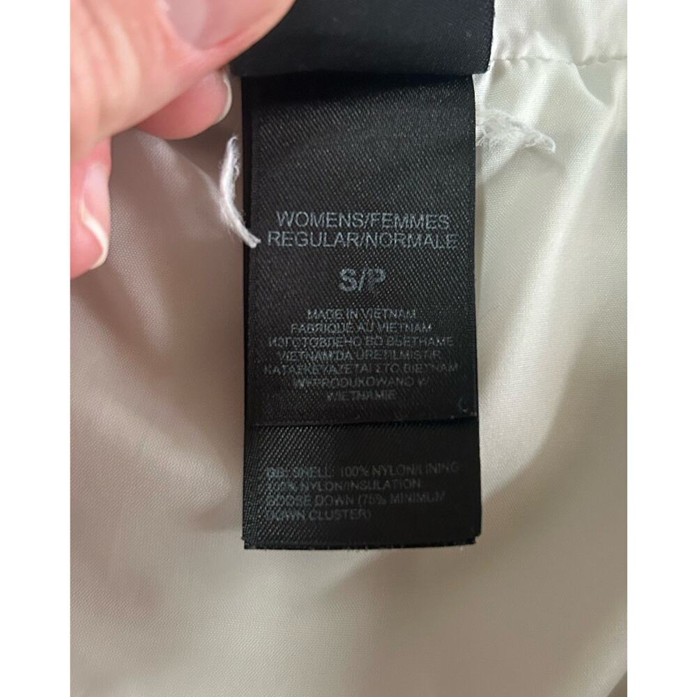 The North Face Women’s Olive Green 550 Goose Down Quilted Puffer Jacket Size S - Picture 9 of 10